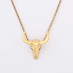 Bull Head Necklace