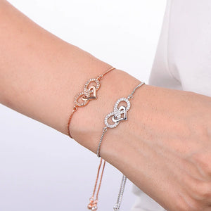 Infinity and Heart bracelet