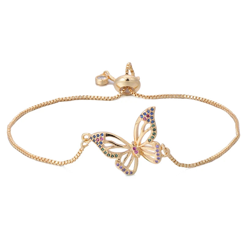 Buy SOHI Women's Bling Butterfly Bracelet - Silver | Shoppers Stop