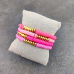 Cute Clay Bead Bracelets