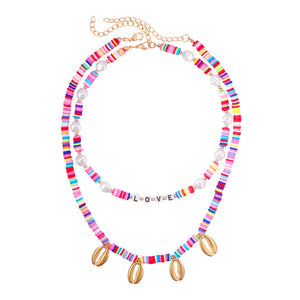 Colorful Charm Necklace
