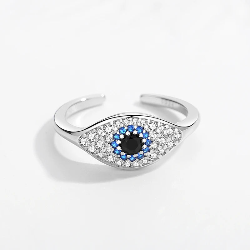 Silver Eye Ring