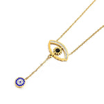 Evil Eye Necklace and Earrings