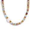 Pearl and Gold Bead Necklace