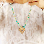 Amazonite Bead Necklace