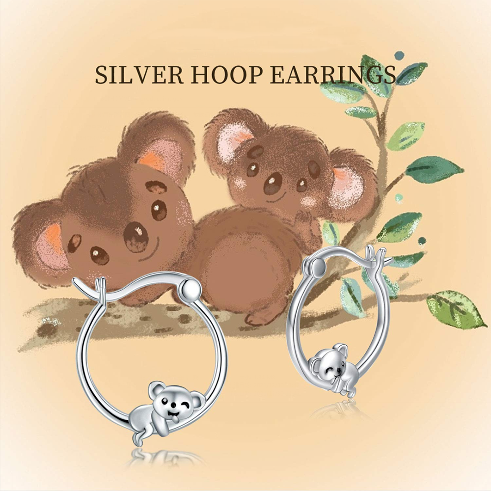 Koala Earrings