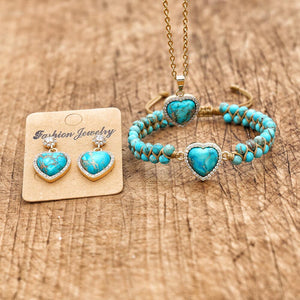Heart Jewelry Set