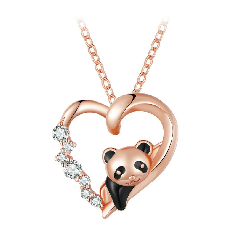 Amazon.com: La Menagerie Panda Gold Origami Jewelry & Gold Geometric  Necklace – 18 karat plated Gold Necklace & Panda Necklaces for Women – Panda  Necklace for Girls & Origami Necklace : Clothing,