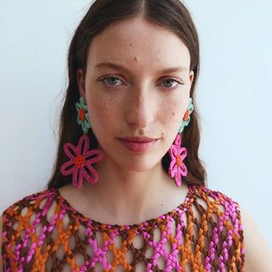 Earrings for your Crochet Tops