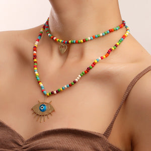 Simple Beaded Necklace