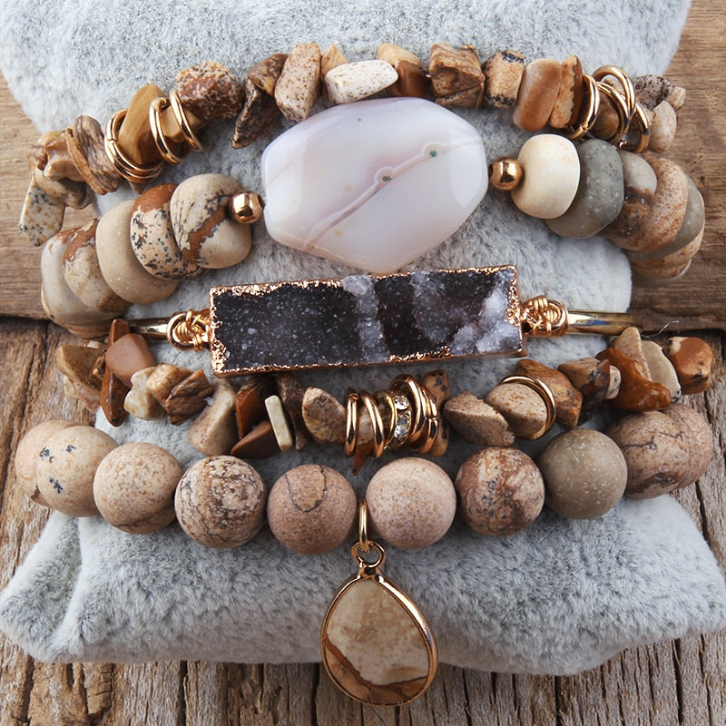 Handmade Stone Bracelets – Design4uJewelry