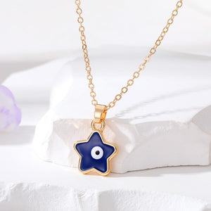 Star Evil Eye Necklace