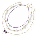 Multi Layer Crystal Necklace