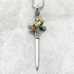 Sword Necklace Silver