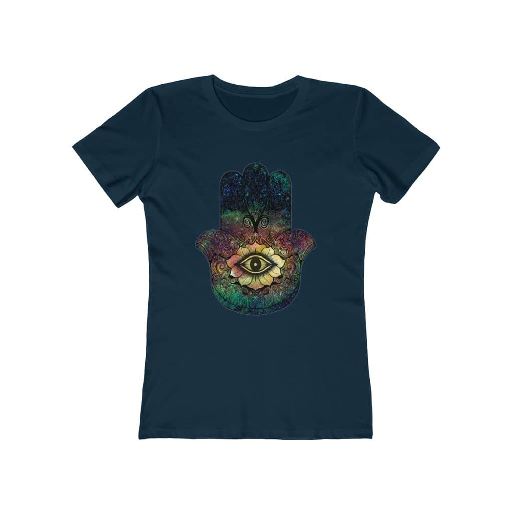 Multicolored Evil Eye Tee- Sutra Wear