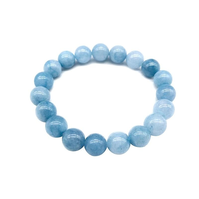 AquaMarine Bracelet for Inner Peace Certified  Trucrystalsin