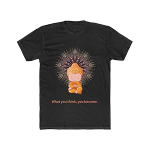 Buddha Thoughts Men's Cotton Tee - Sutra Wear