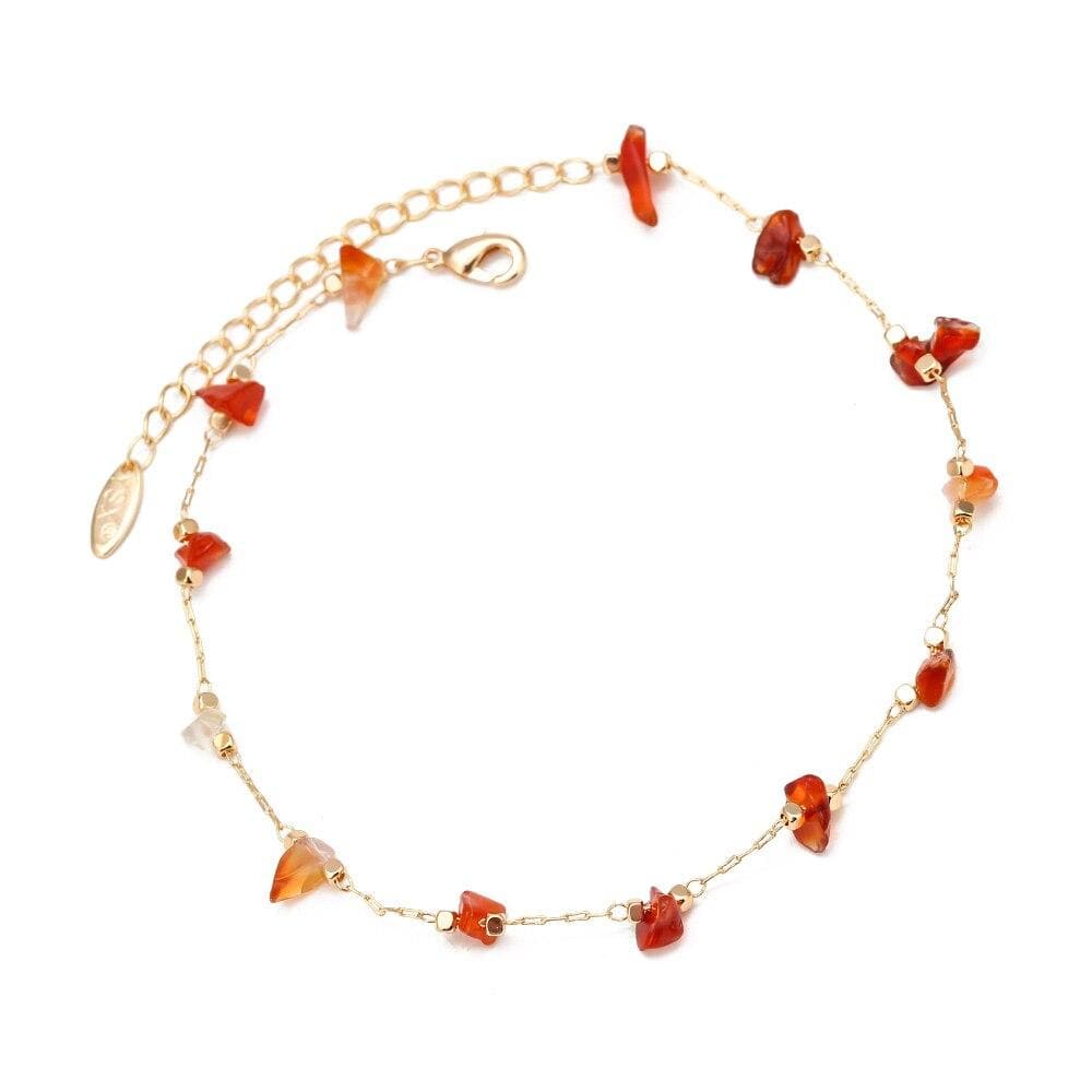 Natural Stone Anklet - Sutra Wear