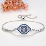 Crystal Evil Eye Bracelet - Sutra Wear