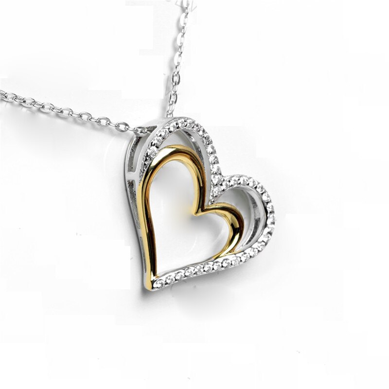Heart Necklace Valentine Day Gift