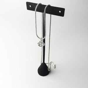 OM 925 Sterling Silver Necklace - Sutra Wear