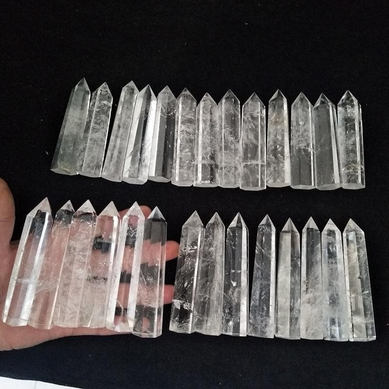 10 cm Natural Quartz Crystal - Sutra Wear