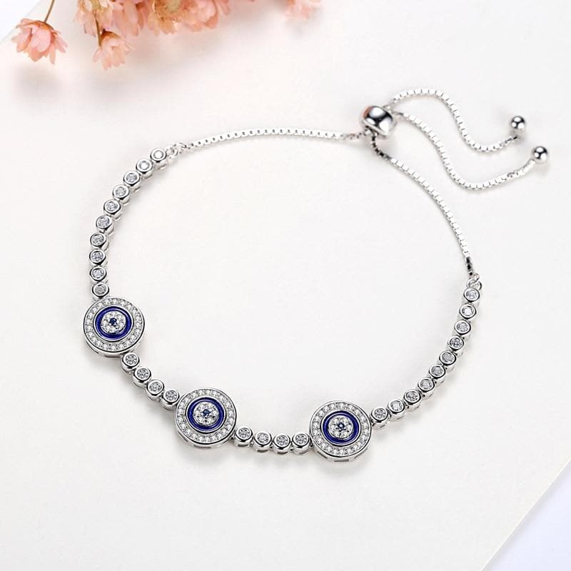 Buy GIVA Sterling Silver Evil Eye Bracelet for Womens and Girls online