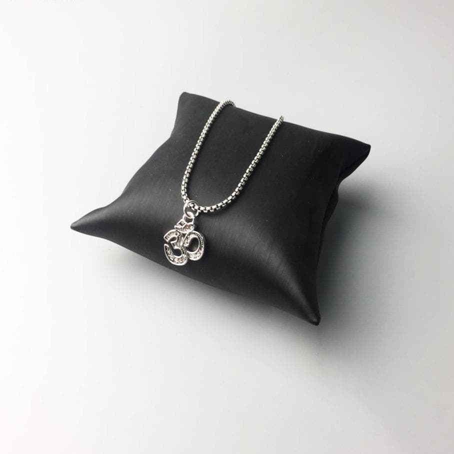 OM 925 Sterling Silver Necklace - Sutra Wear