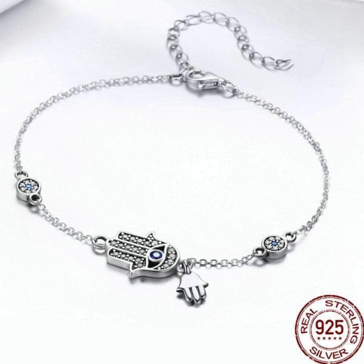 B-40176-Ella Stein-Think Good Thoughts Sterling Silver Bracelet-SVS Fine  Jewelry