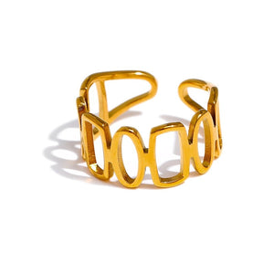 Gold Plated Ring - Open Ring