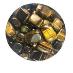 100g Tiger's Eye Tumbled Stones - Sutra Wear