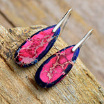 Pink Jasper Earrings