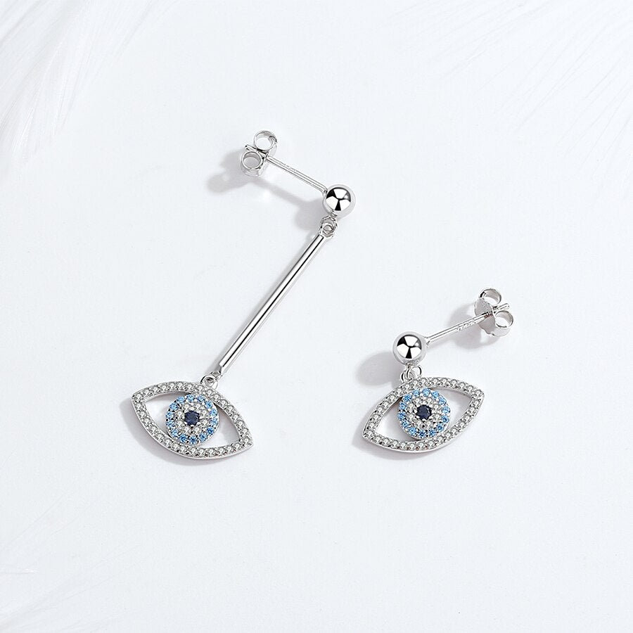 Evil Eye Earrings with Matching Necklaces – Sutra Wear