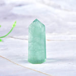 7-8cm Green Fluorite Crystal Pencil - Sutra Wear