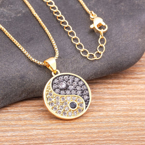 yin and yang necklace