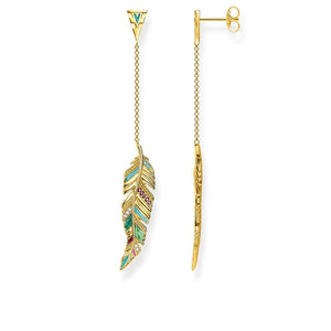 feather earrings | Sutrawear