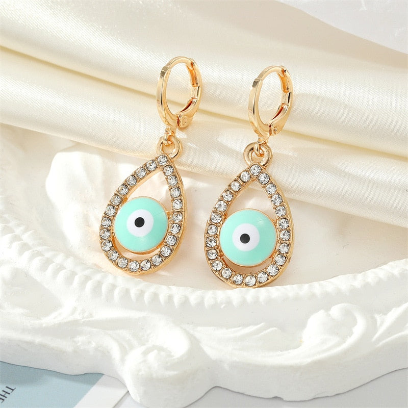 Evil Eye Jewellery, Waterdrop Necklace