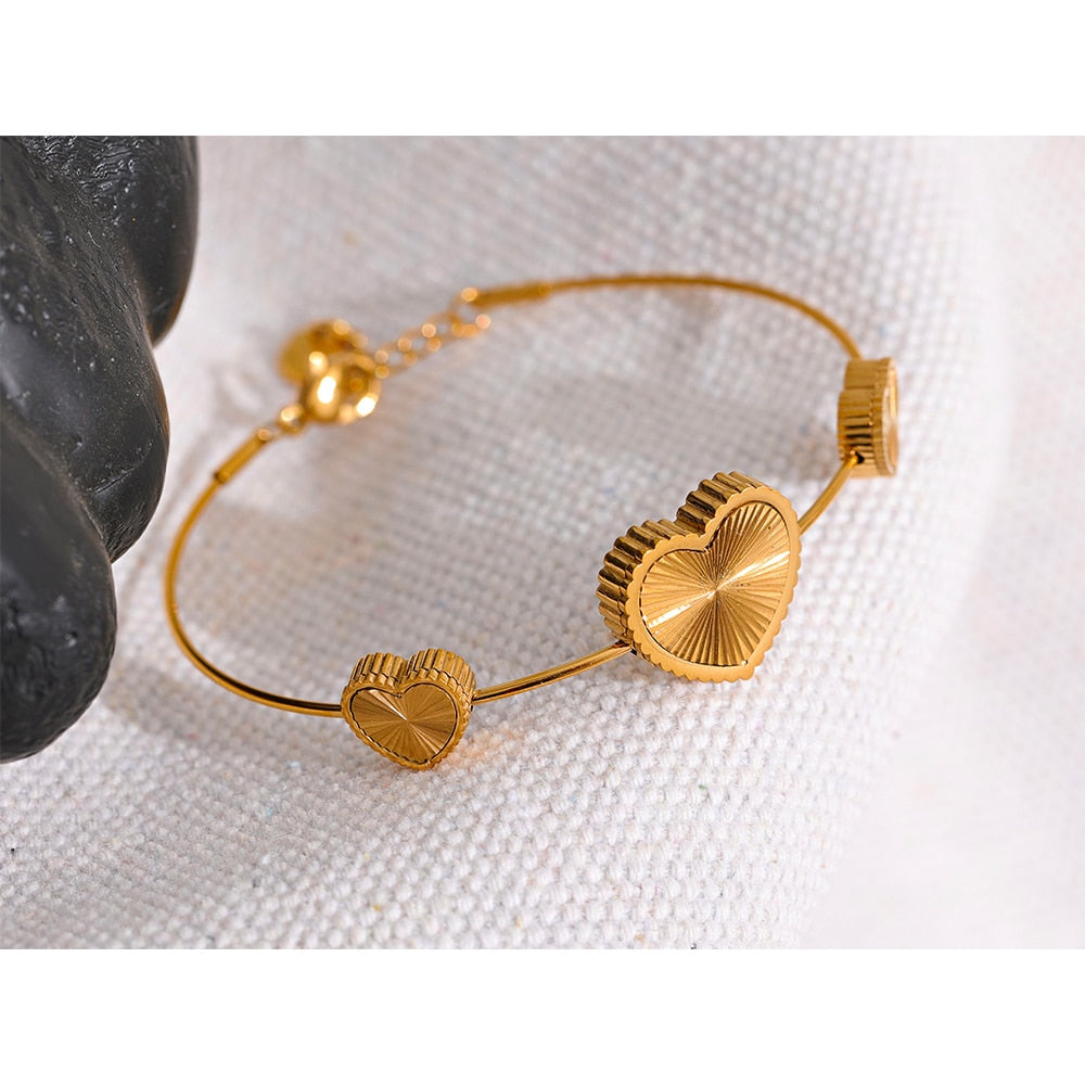 Buy Rose Gold-Toned Bracelets & Bangles for Women by Kairangi by Yellow  Chimes Online | Ajio.com