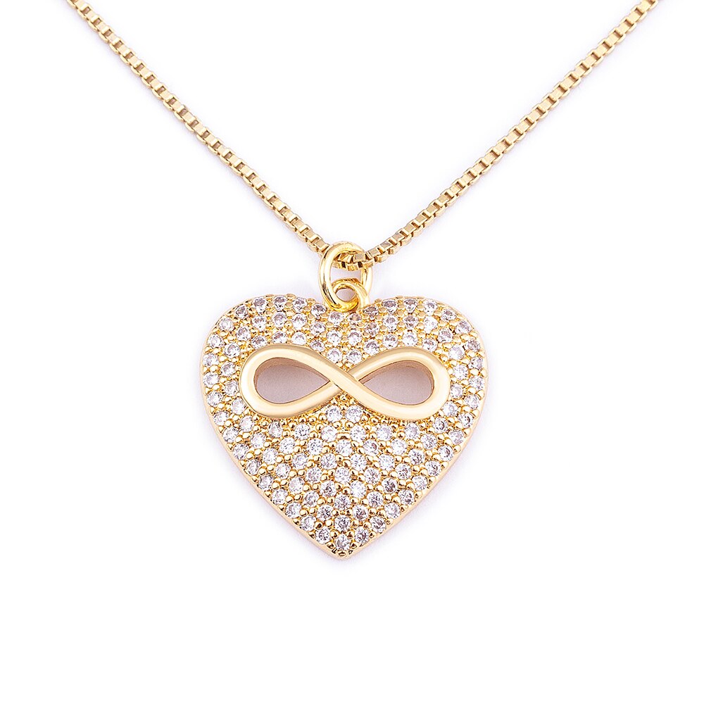 infinity heart necklace meaning	
