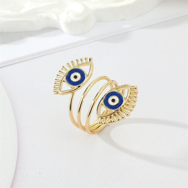 Shop Vintage Style Evil Eye Ring in United States Online | Sutrawear –  Sutra Wear