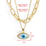 Evil Eye Necklace - Layered Necklace