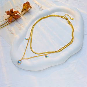 Layering Necklaces | Stylish Minimalist Design Pendant Necklaces | Butterfly, Heart, Lotus, Evil Eye, Cross Pendants for Women