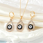 Evil Eye Jewellery, Waterdrop Necklace