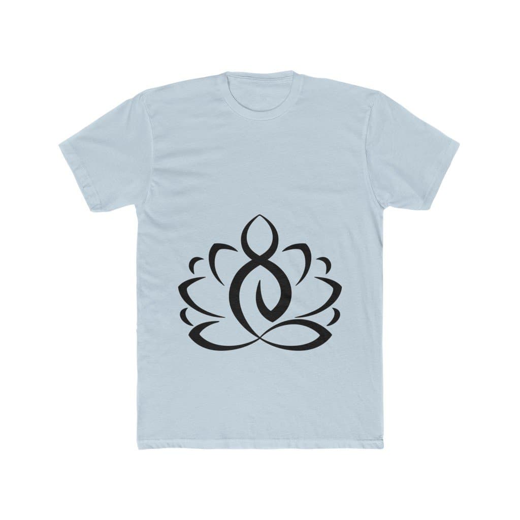 Lotus Buddha Men's Cotton Tee - Sutra Wear