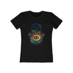 Multicolored Evil Eye Tee- Sutra Wear