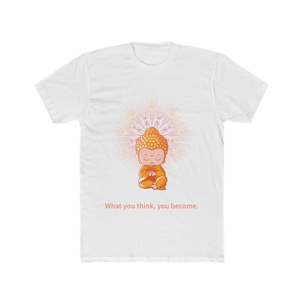 Buddha Thoughts Men's Cotton Tee - Sutra Wear