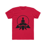 Meditating Buddha Men's Cotton Tee - Sutra Wear