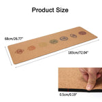 Natural softwood top Yoga Mat - Sutra Wear