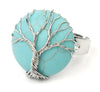 Turquoise Crystal Ring - Sutra Wear
