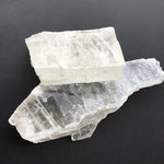 Natural Selenite Crystal Slab - Sutra Wear